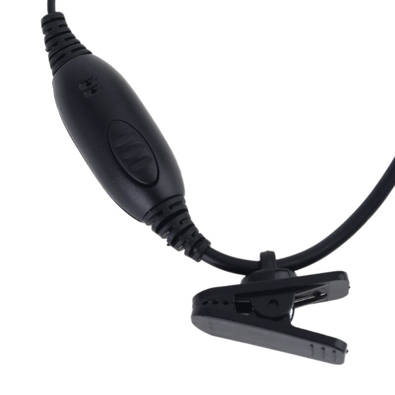 1Stift Hörer Headset mit PPT Mic für Yaesu Scheitel VX-6R VS-7R VX6R VX7R FT-270