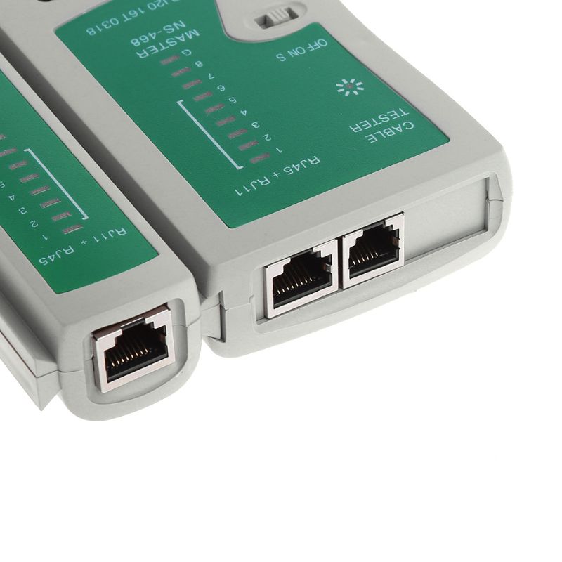 Test di rete professionale RJ45 RJ11 CAT5 UTP LAN Cable Network Tester Tool