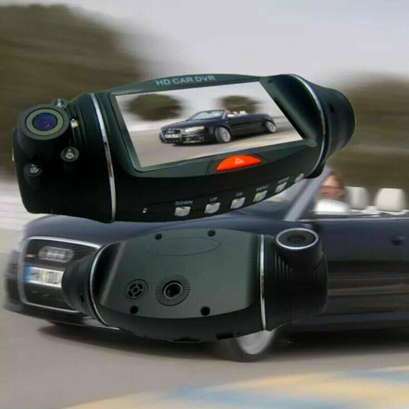 Dual Lens GPS Camera HD Car Dash Cam Video Recorder G-Sensor Night Vision