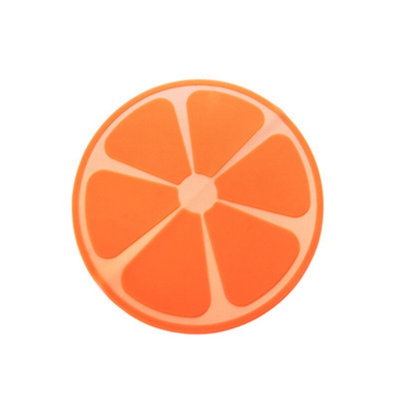 Reusable Saran Wrap Universal Silicone Cover Vacuum Seal Suction Sealer Food Bowl Pot Stretch Kitchen accessories: Orange