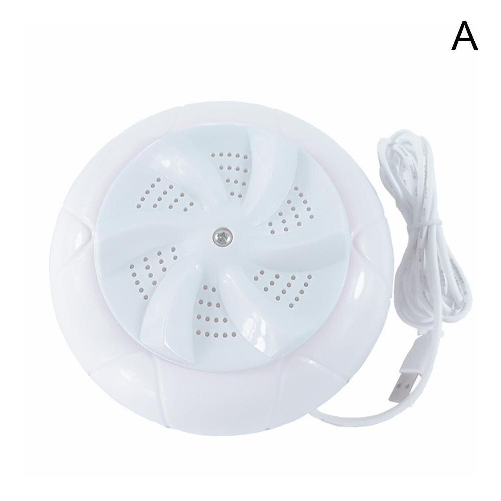 Mini Ultrasonic Washing Machine automatic Washer Prevent Wheel Laundry Household dormitory machine Wave Winding portable: A