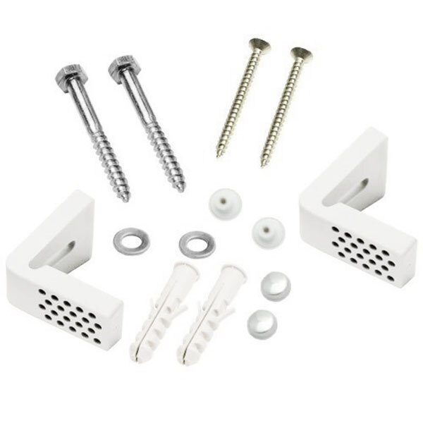 Casa de banho piso angular wc pan bidé ou semi pedestal fixação kit parafusos