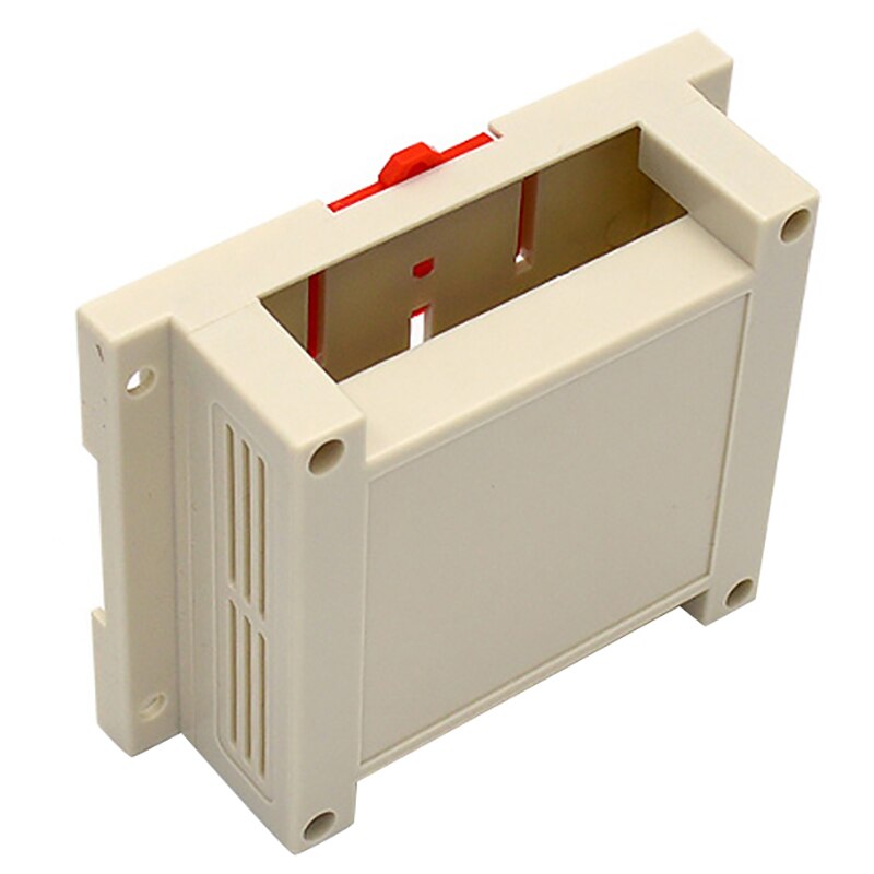 1Piece Enclosures For Electronics Abs Electronics Project Enclosure Din Rail Junction Housing Case Wall Mount Clip