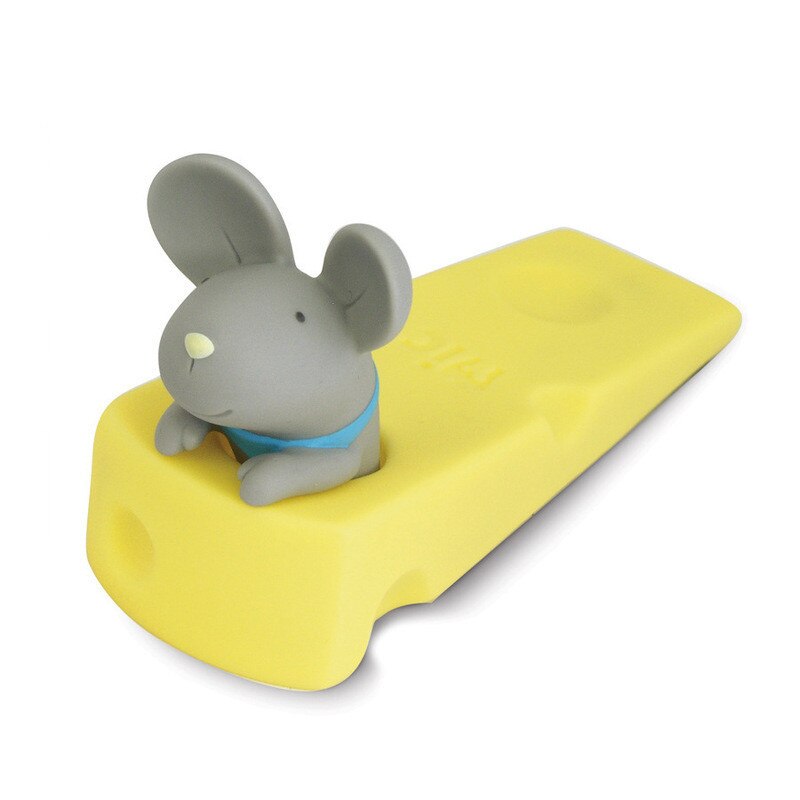 Cute Door Stops Cartoon Animal Door Stopper Silicone Shockproof Door Stops Home Improvement Children Finger Protect: 06