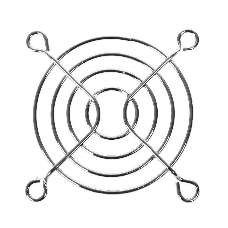 Rejilla de seguridad para ventiladores de ordenador, rejilla de protección de ventilador de 3cm/4cm/5cm/6cm/7cm/9cm/12cm, diámetro de malla de hierro