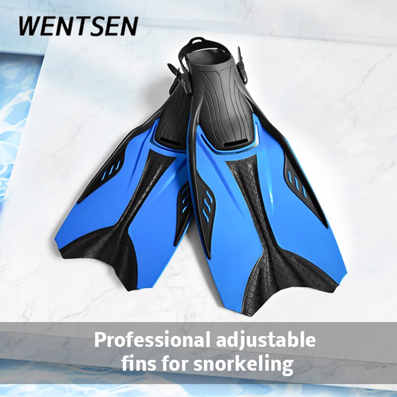 Mermaids Diving fins long adjustable adult snorkeling fins diving equipment swimming Flippers scuba dive