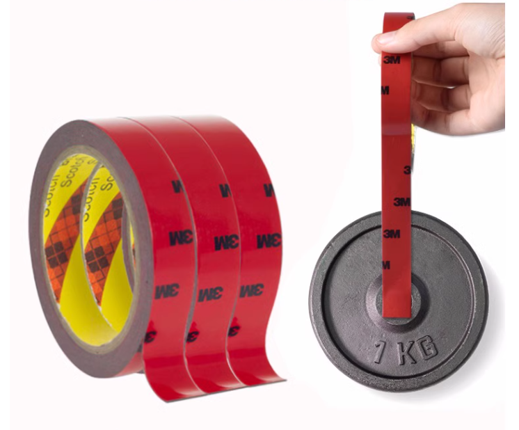 Original 3M Tape 3M Scotch double sided adhesive 3M foam Mounting Waterproof Tape Multipurpose for Car, LED Lights,Office