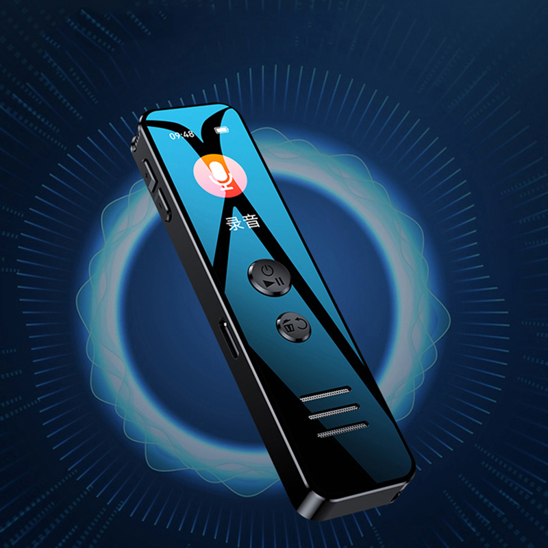Vandlion V62 Digitale Dictafoon Spraakgestuurde Recorder Lange afstand Audio-opname MP3-speler Ruisonderdrukking WAV-opname