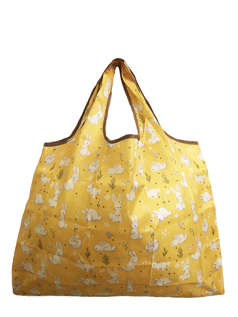 Waterdichte opvouwbare schoudertas shopper herbruikbare tas strand boodschappentas reistas 58*68cm: C