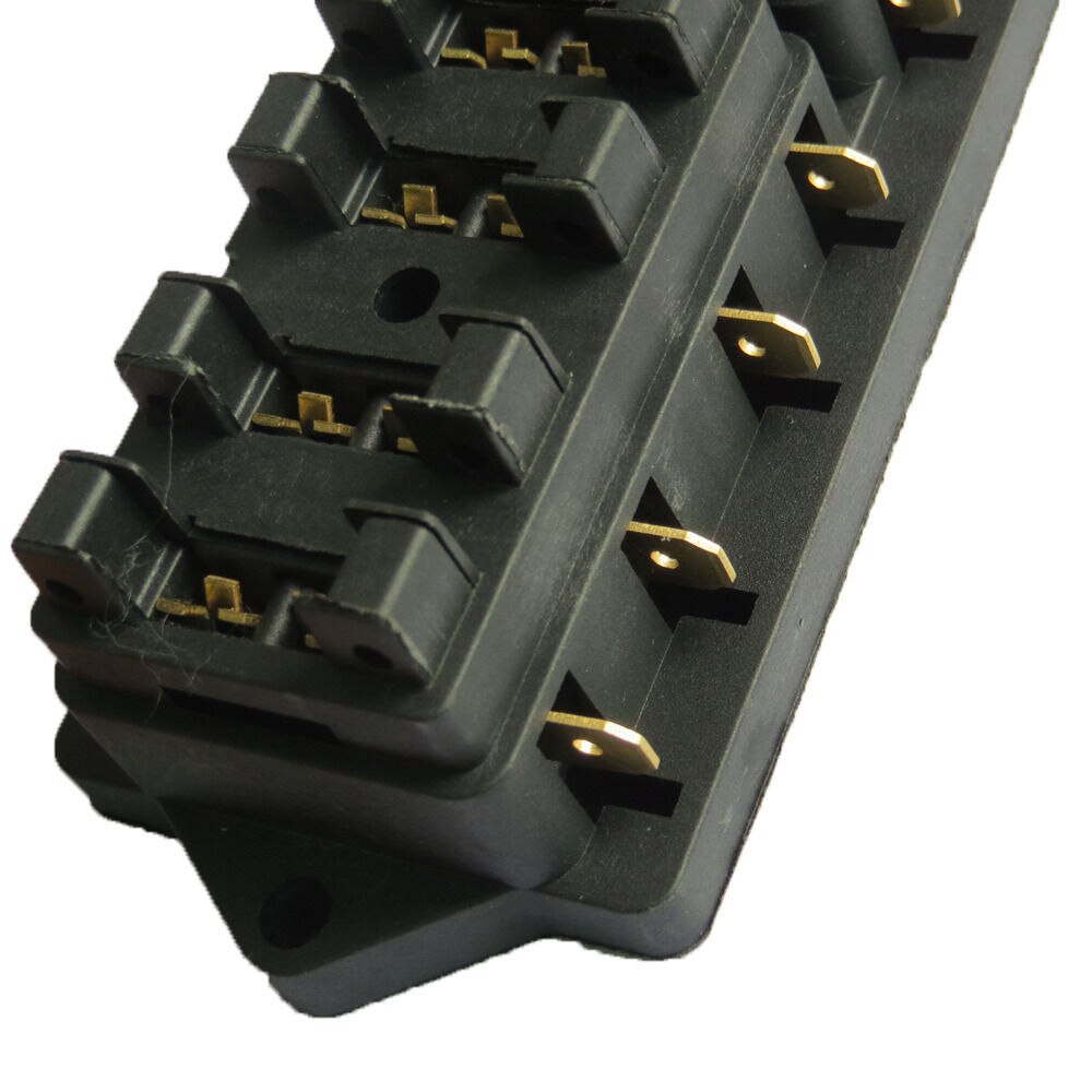 EE support Car Truck Van 8 Way Circuit Standard ATO Blade Fuse Box Block Holder 12V 24V