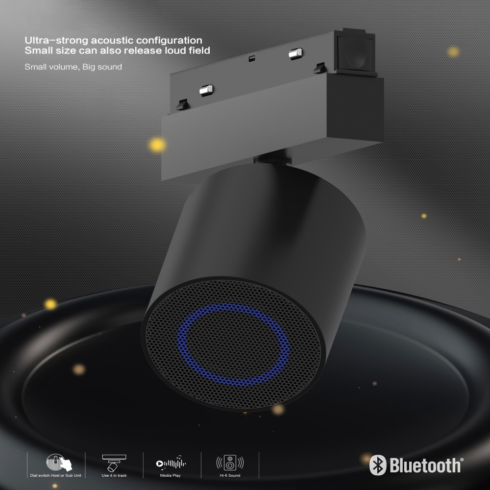 Bluetooth-Lautsprecher Klang ST1 6 mm Ultradünn/20 Serie Magnetschiene/Hochspannung 2-Draht/3-Draht/4-Draht/gewöhnlicher Deckenstil