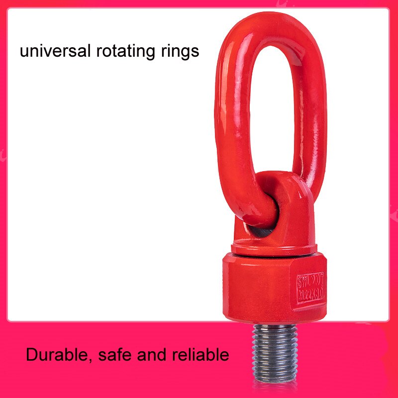 Universal lifting ring 360 degree rotation lifting ring screw high strength die connecting bolt screw M16 / 20 / 22