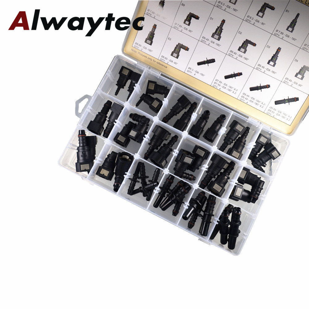 Kits de connecteurs rapides de tuyau de carburant de style de voiture automatique 800-588M pour l'entretien de conduite de carburant et le bricolage