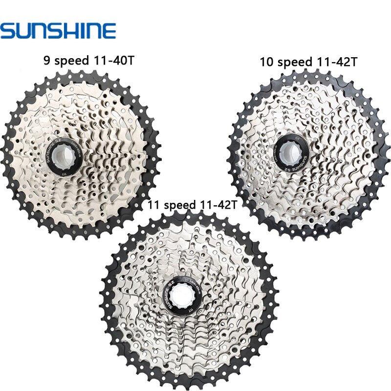 Cykel mtb kassette 8s 9s 10s 11s speed 32/36/40/42/46/50t frihjul breddeforhold mountainbike svinghjul