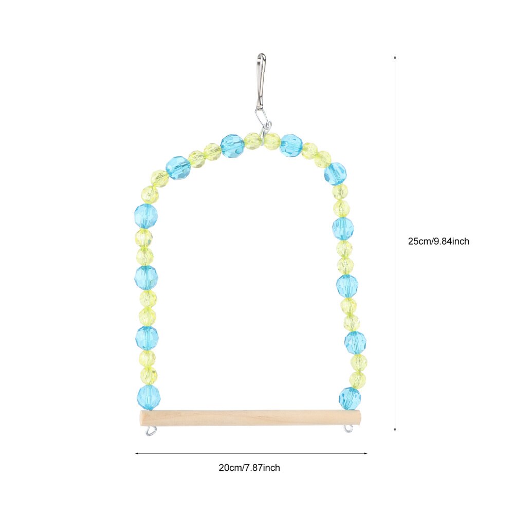 Parrot Playing Swing Parrot Grinding Chewing Toys Bird Tearing Toys Parrot Cage Accessories for Parrot