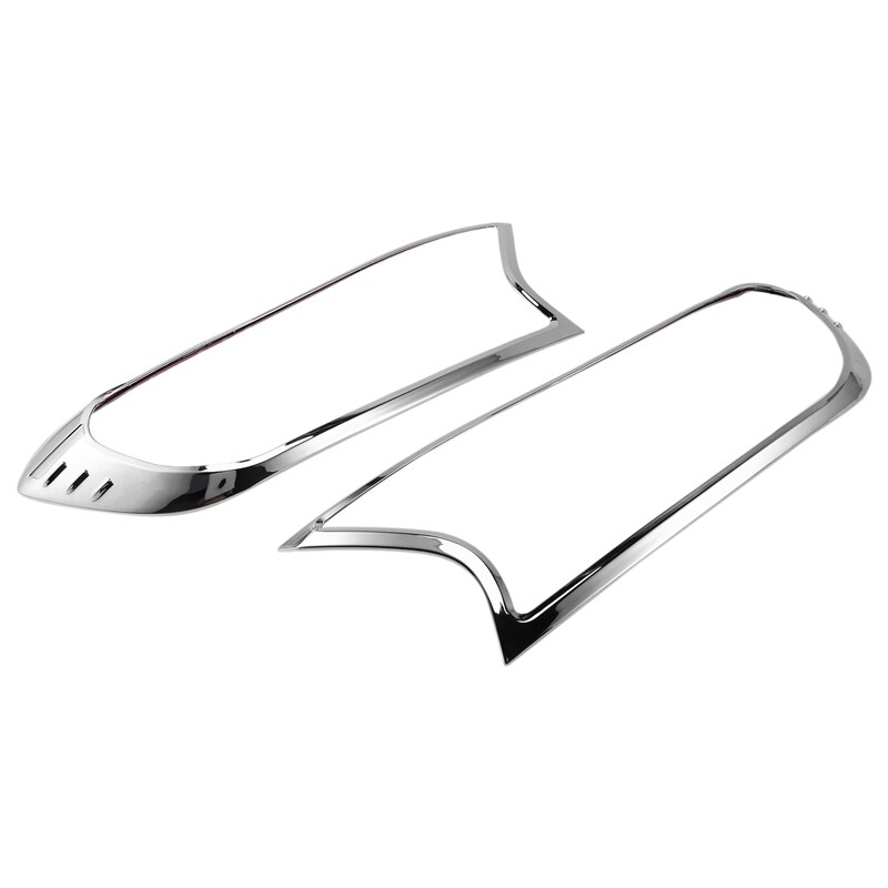 Front Headlights Cover Trim for Ford Ranger T7 Styling Accessories: silver