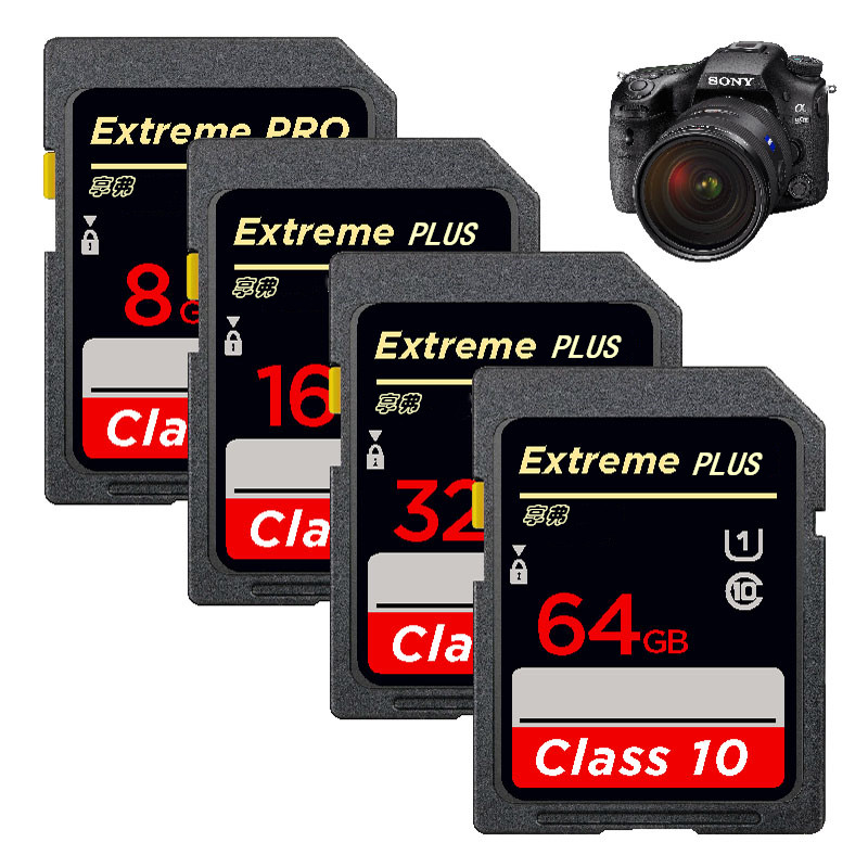 Szybka karta SD klasy 10 8 GB 16 GB 32 GB 64 GB 128 GB 256 GB Karta pamięci SD SDA1HC SDA1XC Flash usb stick sdcards do aparatu fotograficznego