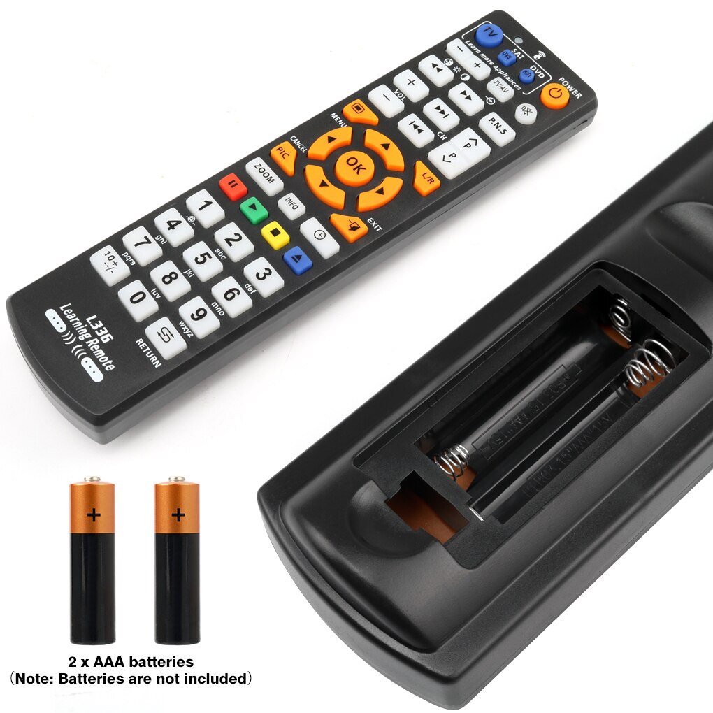 L336 Universal Copy Smart Remote Control Controller IR Remote Control With Learning Function for TV CBL DVD SAT HIFI TV BOX