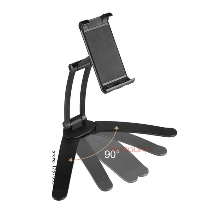 CCB-2 aluminum 4"-10.5" tilt down phone cabinet mount lcd wall rack ceiling bracket 360 rotate