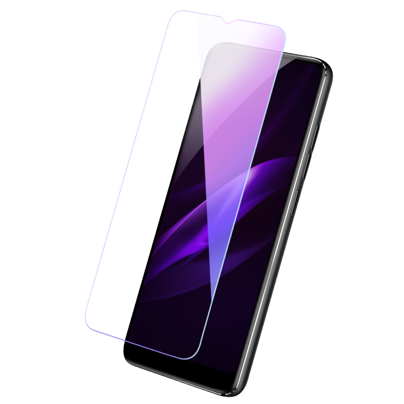2Pcs Full Tempered Glass On Honor 10i 8A Pro 20 Lite 20S Anti-Blue-ray 9H Screen Protector Film For Huawei Y6 Y7