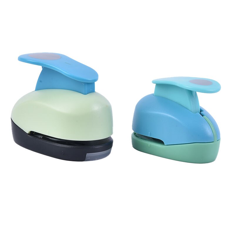 Ronde Perforator Diy Embossing Apparaat Kinderen Educatief Embossing Machine Handmatige Papiersnijder Schoolbenodigdheden