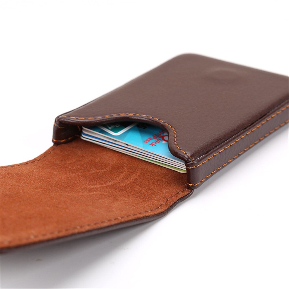 Card Holder Men's Card Id Holders Magnetic Card Case Box Mini Credit Card Holder Coin Purse Wallet Business Card Case