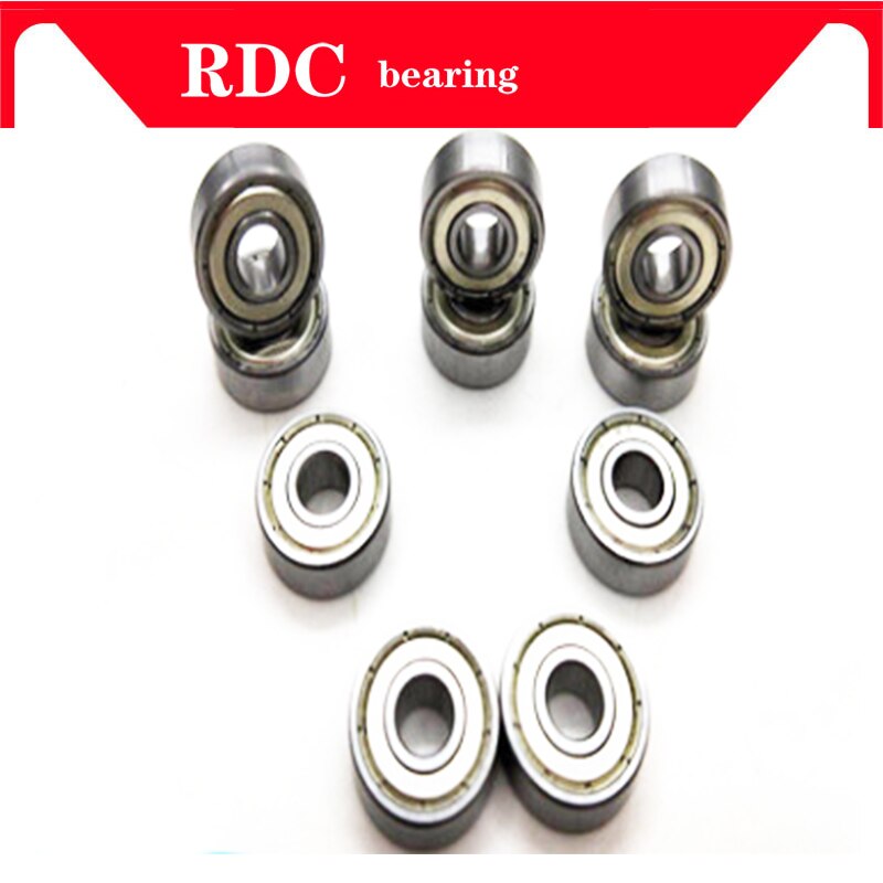 50pcs/Lot ABEC-5 MR125ZZ MR125Z MR125-2Z MR125 ZZ L-1250ZZ 5x12x4 mm Metal seal Miniature Deep Groove Ball Bearing
