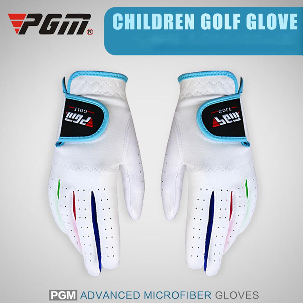 Mounchain-guantes de Golf Unisex para niños, protectores transpirables para manos izquierda o derecha, antideslizantes, 1 par
