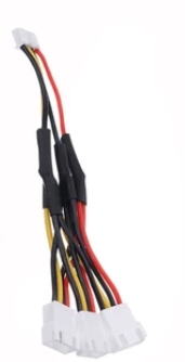 Batterie Lipo 7.4V 6800mAh 18650 pour Wltoys 10428 /12428/12423, pièces de voiture RC étanches et ignifuges 2S pour Wltoys 144001: jaune clair