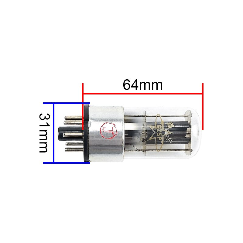 6Z5P Electronic Valve Class J Tube Amplifier Rectifier Upgrade 6U5C 6X5G 6X5GT Vacuum Tube Provide Match 2PCS