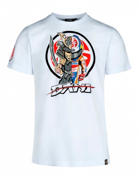 Motorfiets Locomotief Downhill Bike Off-road Motocross Mountain Fiets Wit T-shirt