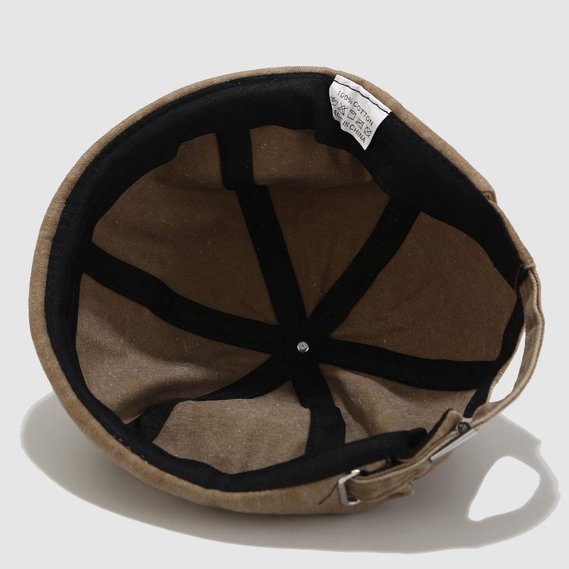 Retro beanie hat afslappet mænd street docker sailor biker hat kasketter til mænd kvinder kasket huer vinter hatte til mænd vintage motorhjelm mal