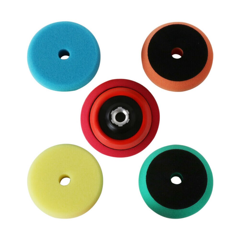 Reduction Polishing Buffing Pad Waxing Sealing glaze. 3 Inch Sponge Kit Set