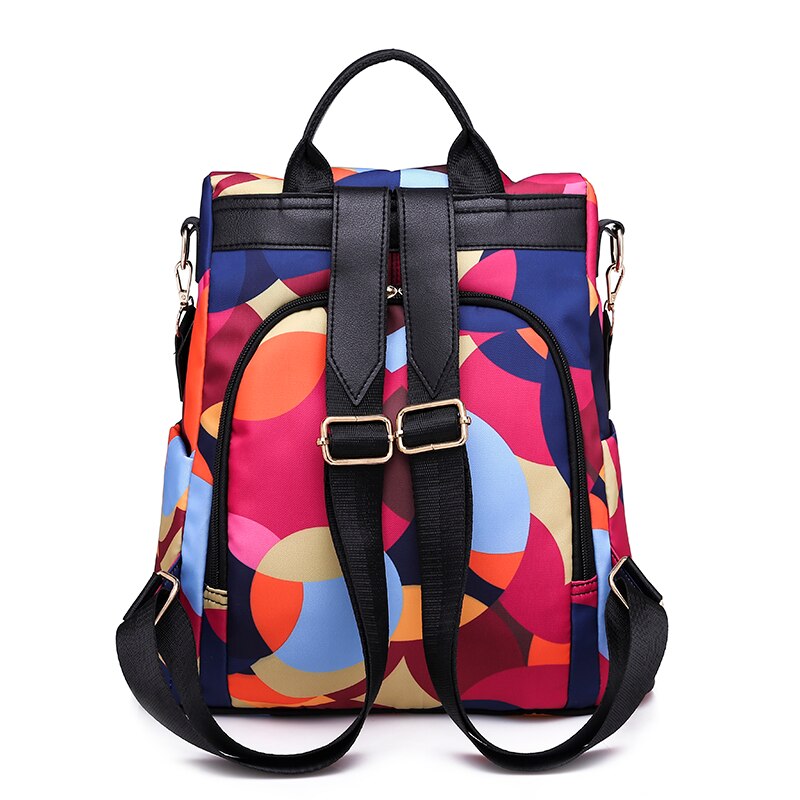 Mochila de viaje antirrobo informal de para niñas, mochila de tela duradera Oxford para mujer, mochila bonita estilo escolar