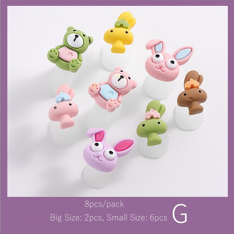 8Stck Silikon Zehennagel Separator Gänseblümchen Blume charmant Perlen Fuß Teiler bilden Salon Manikübetreffend Pedikübetreffend Pflege Nagel Kunst Werkzeug: G