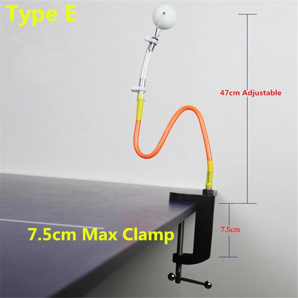 Huieson Bordtennis Treningsmaskin Fast Rask Rebound Ping Pong Ball Slagtrener: Type e