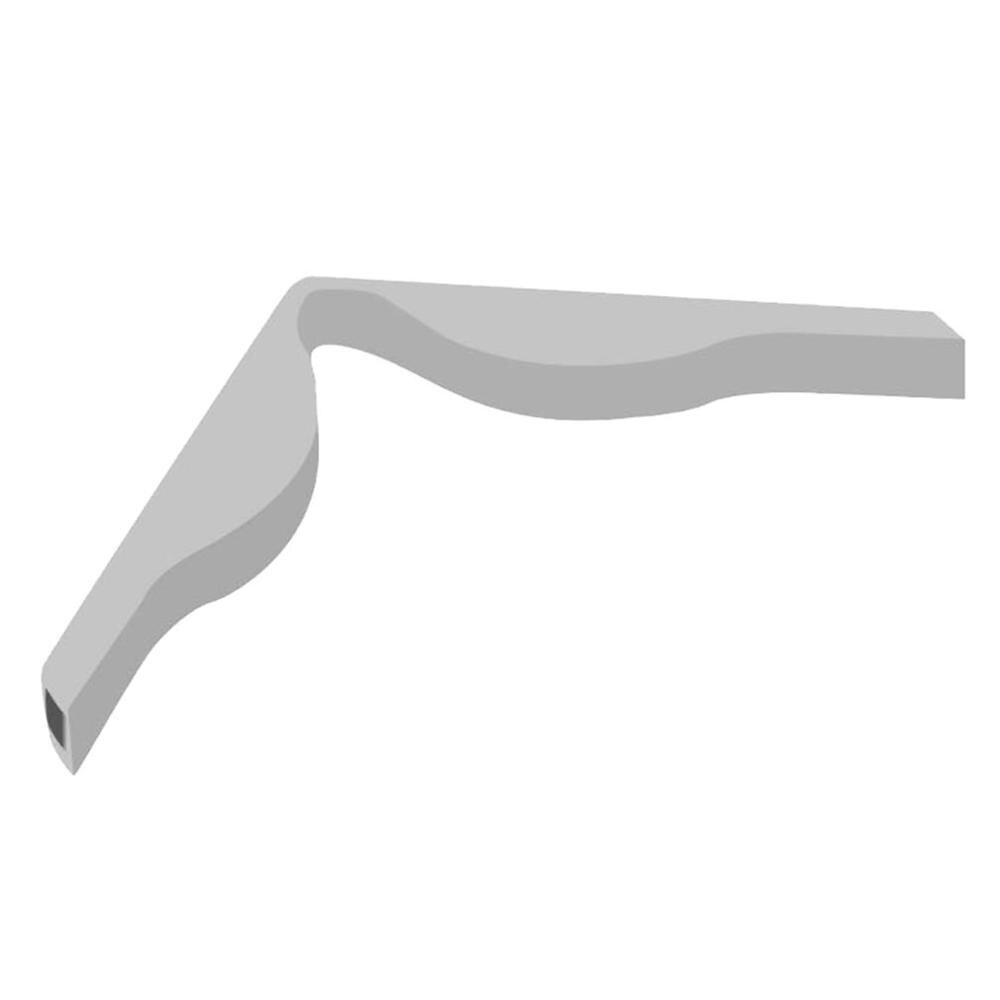 Anti-nebel Maske Nase Clip Anti-Beschlagen Nase Brücke DIY Gummi Material Praktische Ersatz Nase Clip: grau