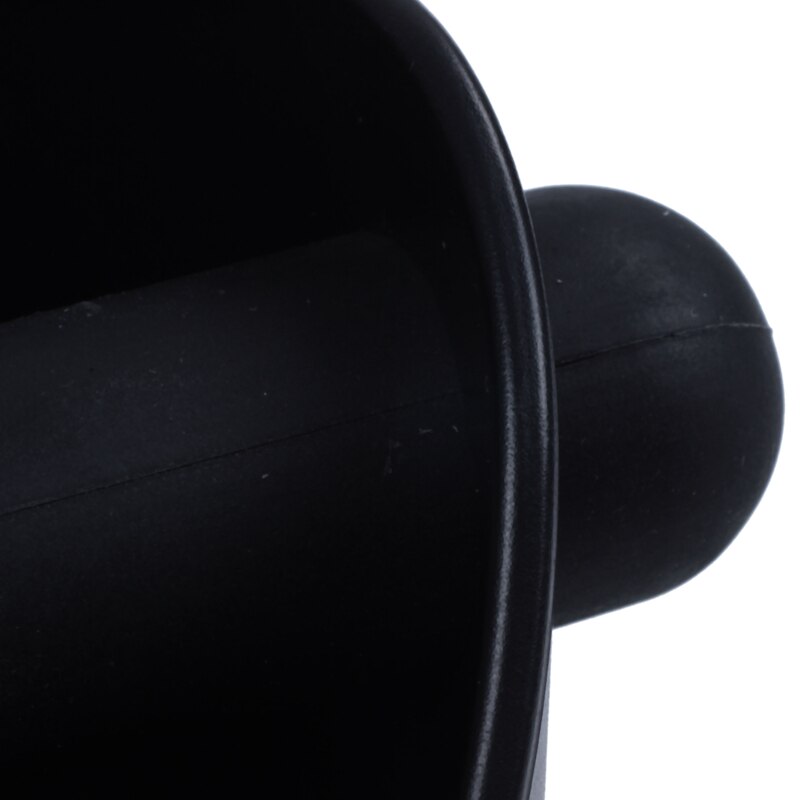 Coffee Grind Knock Box And Espresso Dump Bin Black
