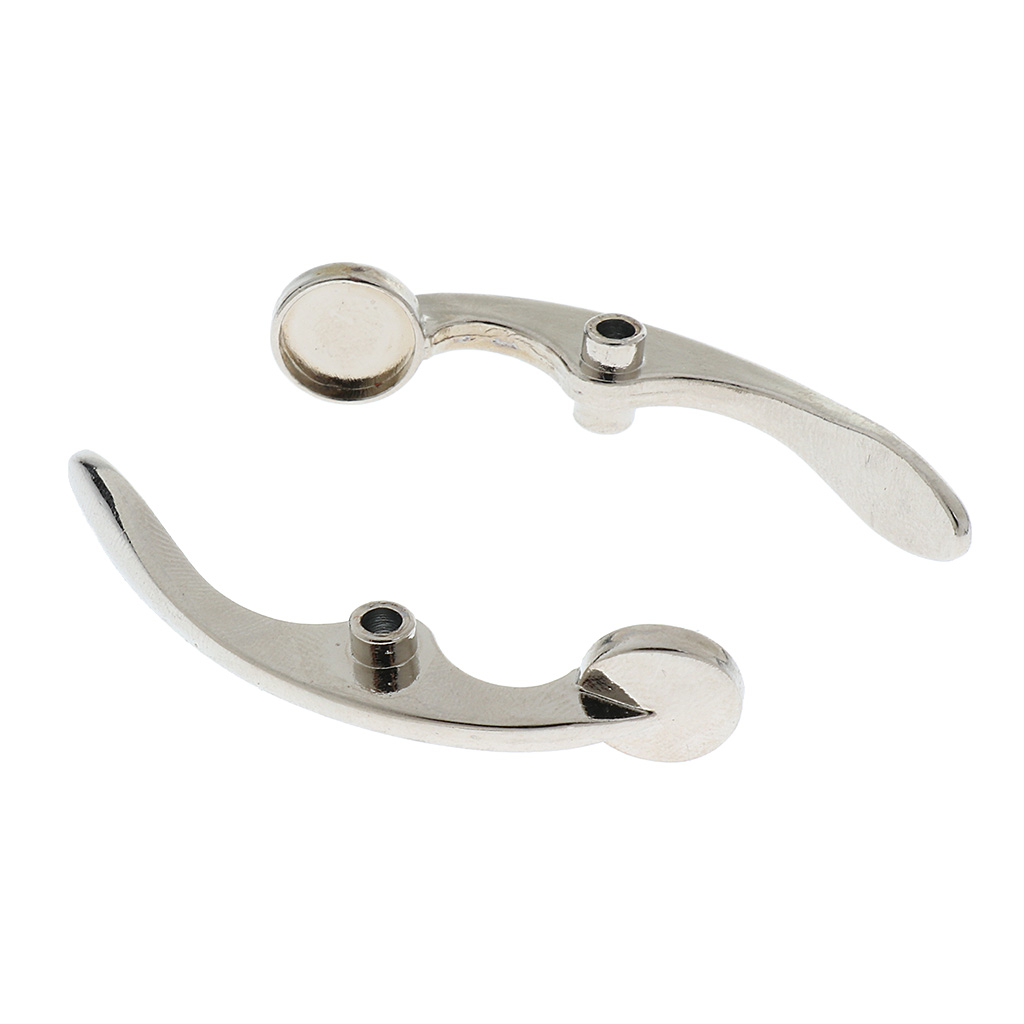 2PCS Trumpet Water Key Spit Valve for Trumpet Repairing Parts Length 48mm