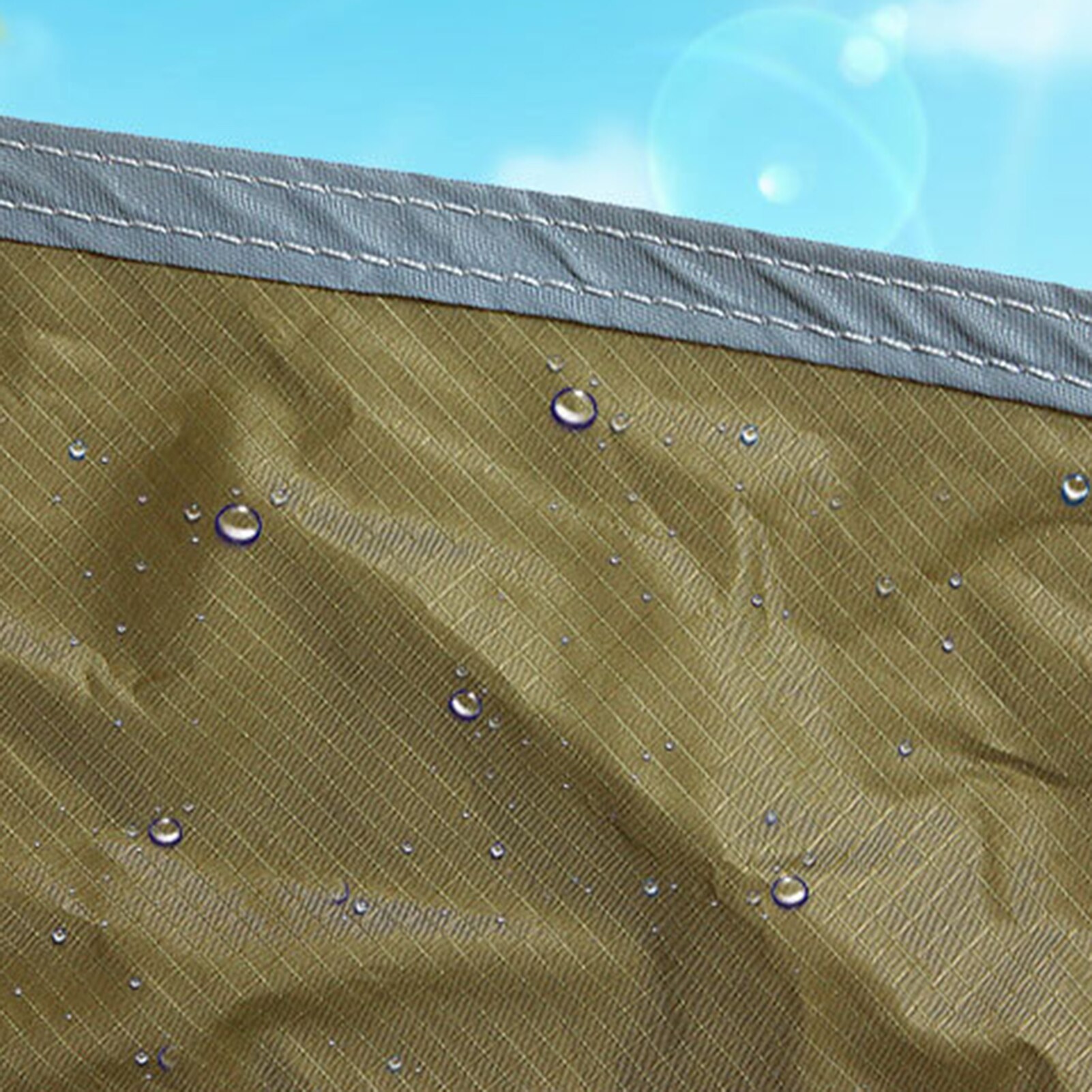 Toldo ligero de lona impermeable para acampar al aire libre, Parasol de sombra, dosel