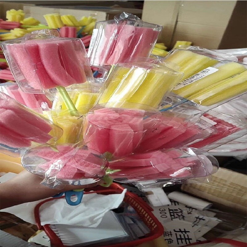 Bottiglie pulite portatili per bambini detergente per pennelli spugna multifunzionale manico lungo tazza spazzola bottiglia aspirapolvere cucina neonato