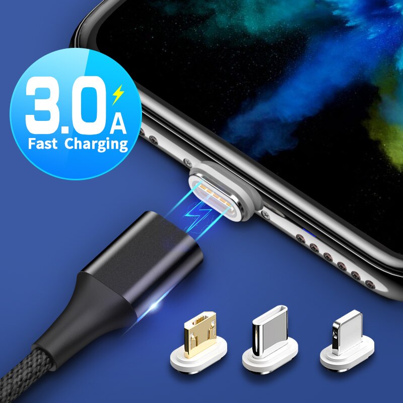 Usb Charger Cable Micro Type C Quick Magnetische C... – Grandado