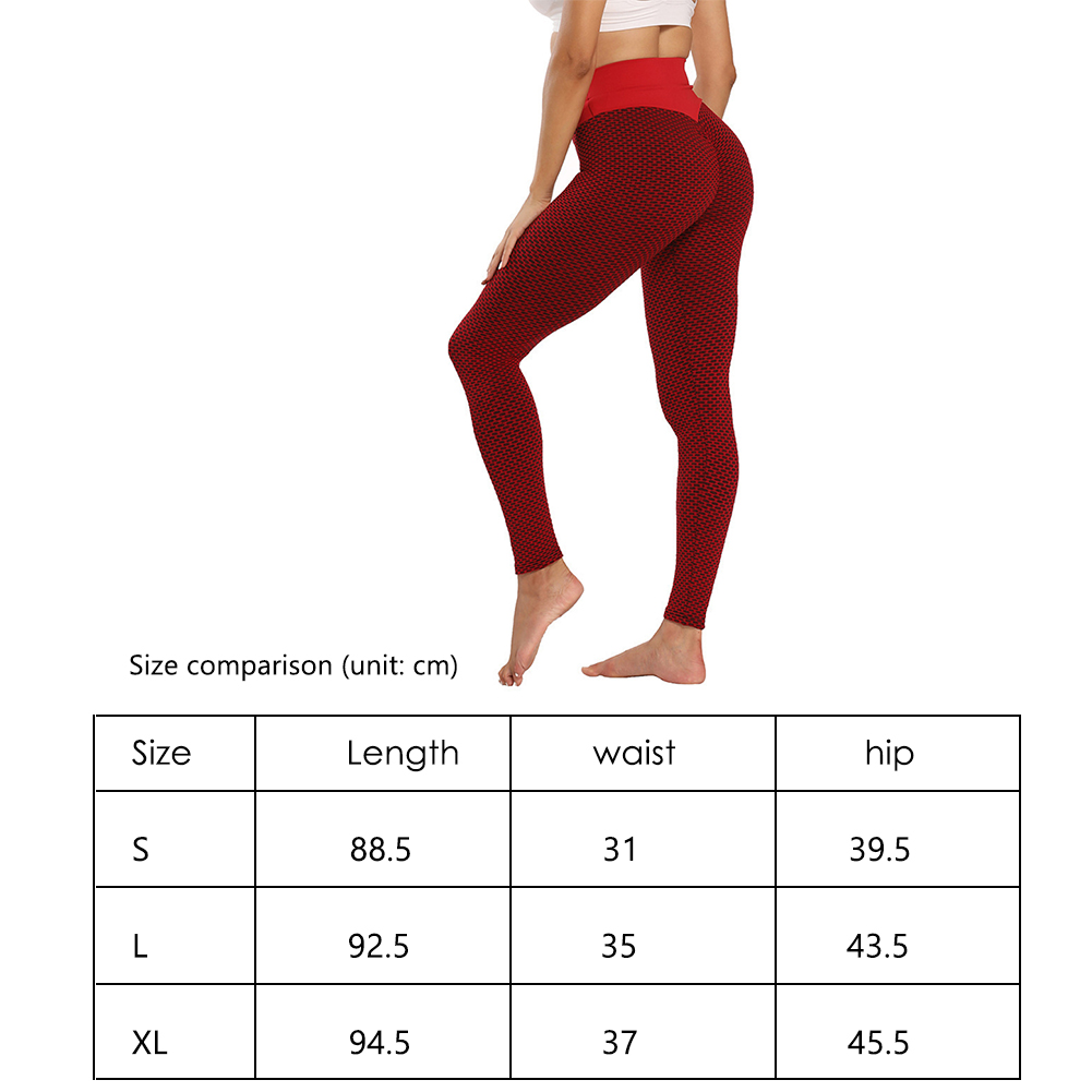 Yoga Broek Fitness Sport Leggings Jacquard Sport Leggings Vrouwelijke Running Broek Hoge Taille Yoga Strakke Sport Broek