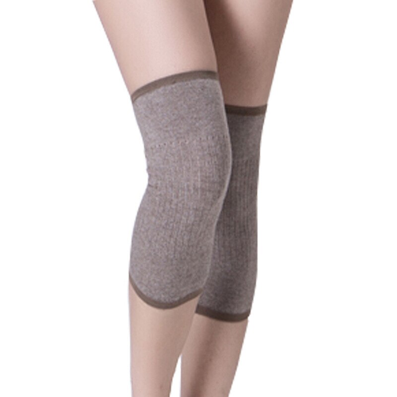 1 Pair Cashmere Warm Kneepad Wool Knee Support Men and Women Cycling Lengthen Prevent Arthritis Knee Pad