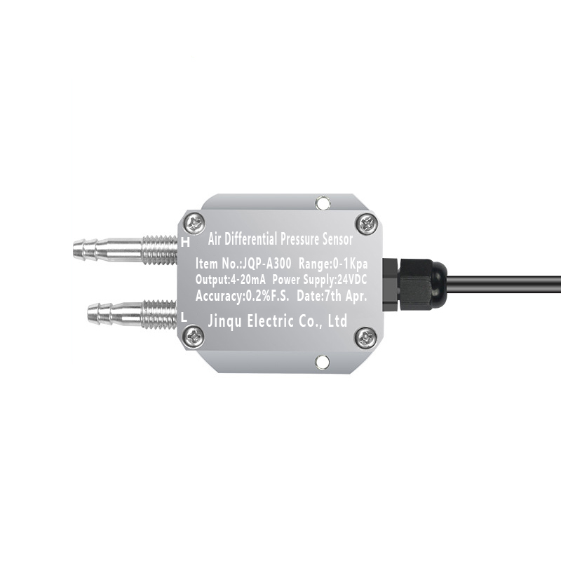 4-20mA Output Air Wind Pressure Transmitter Air Pressure Sensor Pressure Controller Micro Differential Pressure Transmitter DC24