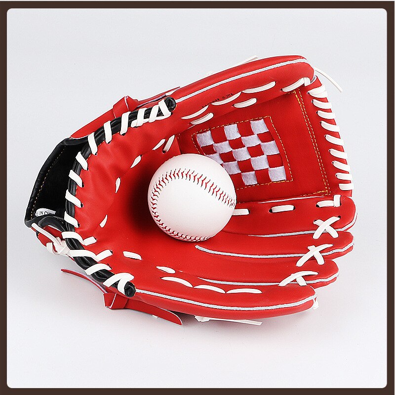 Training Baseball Handschoen Lederen Accessoires Linkerhand Honkbal Apparatuur Softbal Training Guanteletas De Beisbol Baseball Set