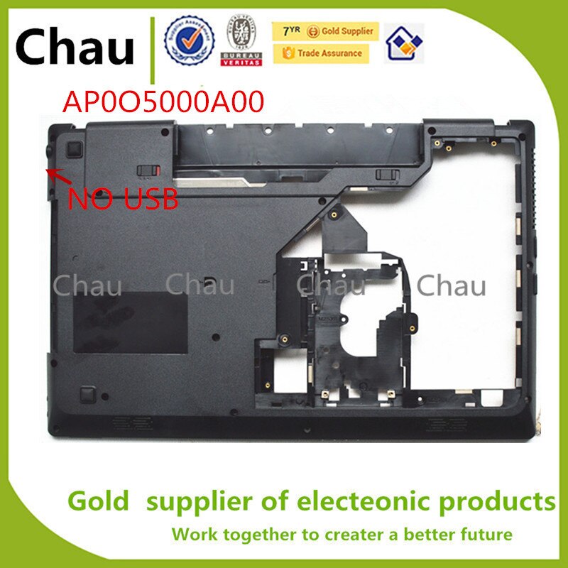 Chau For Lenovo G770 G780 2182 TOP COVER Palmrest Upper Case/ Bottom Case Base Cover AP0O5000A00 AP0H4000300: Bottom Case 1