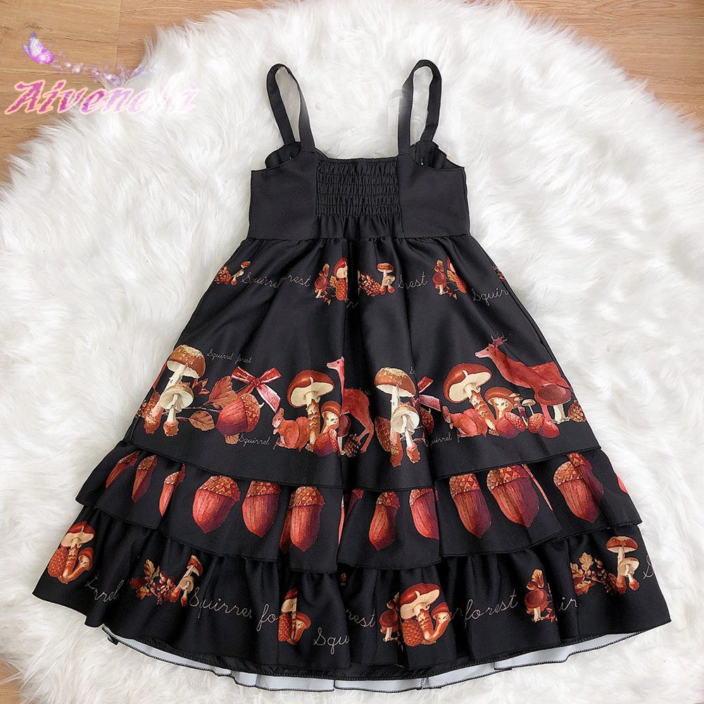 Prinses Tea Party Zoete Lolita Jurk Vintage Kanten Strik Cosplay Pastorale Stijl Jurk Verse Plaid Stiksels (Color : Green, Size : M