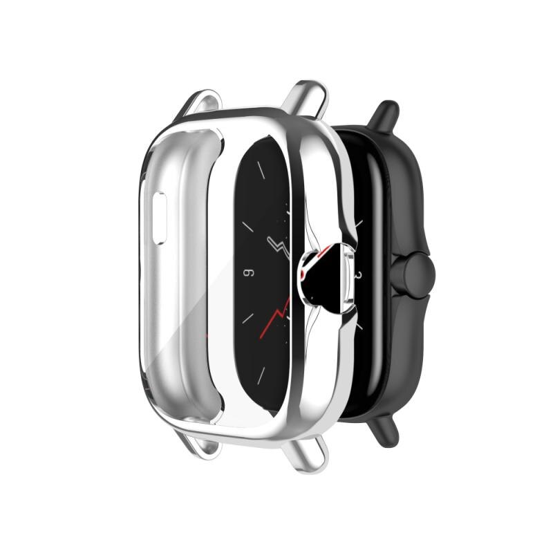 1Pc A1968 Galvaniseren Tpu All-Inclusive Anti Rubber Mouwen Voor Huami Amazfit Gts 2 Horloge Beschermende case Accessoires: 06