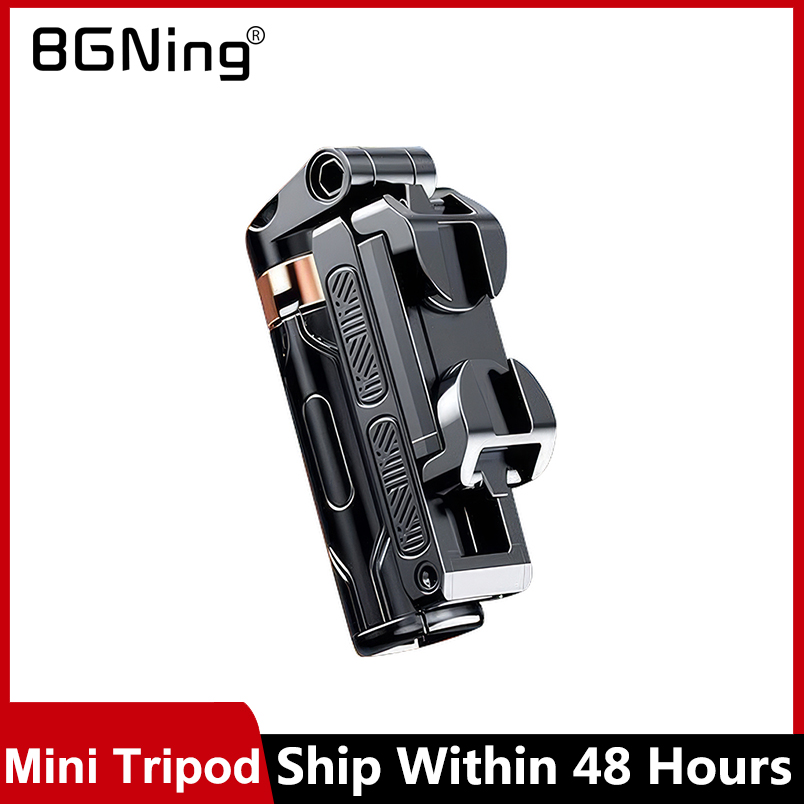 Mini treppiede per selfie stick Supporto per telefono 3in1 con telecomando staccabile Supporto per telefono anti-vibrazione per selfie da viaggio portatile